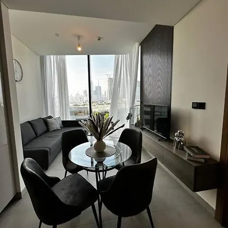 Luxurious 1 Bedroom Burj Khalifa View Dubai Exterior photo