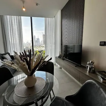 Luxurious 1 Bedroom Burj Khalifa View Dubai Exterior photo
